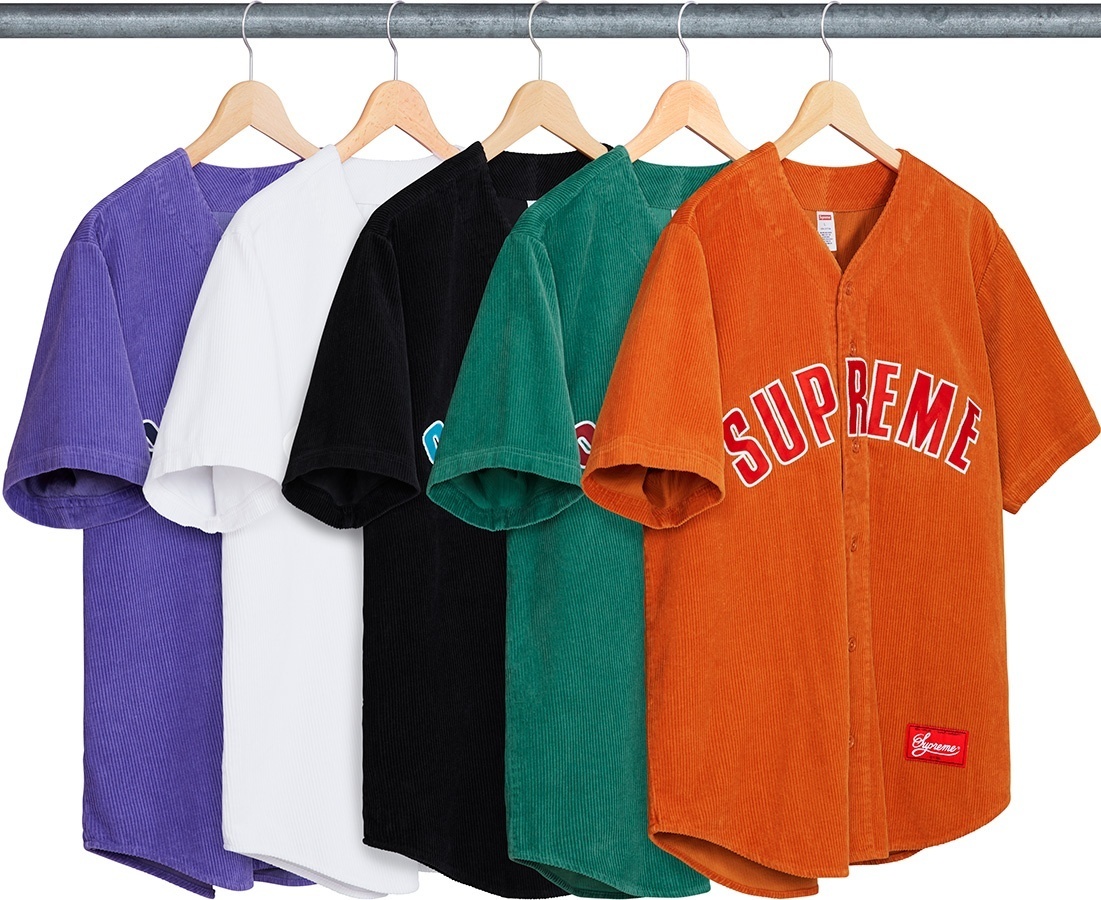 Corduroy Baseball Jersey